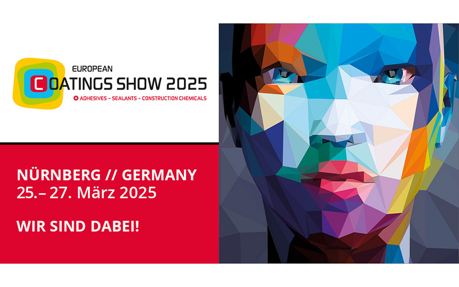 Titelbild der Messe European Coating Show 2025 (ECS)