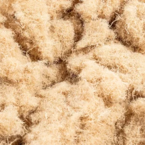 Holzfasern zur Analyse von Faserstruktur und -verteilung.