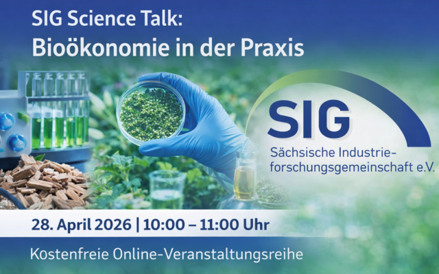 Bioökonomie In Der Praxis SIG Talk