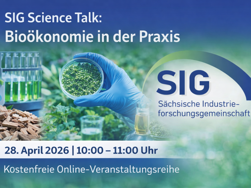 Bioökonomie In Der Praxis SIG Talk